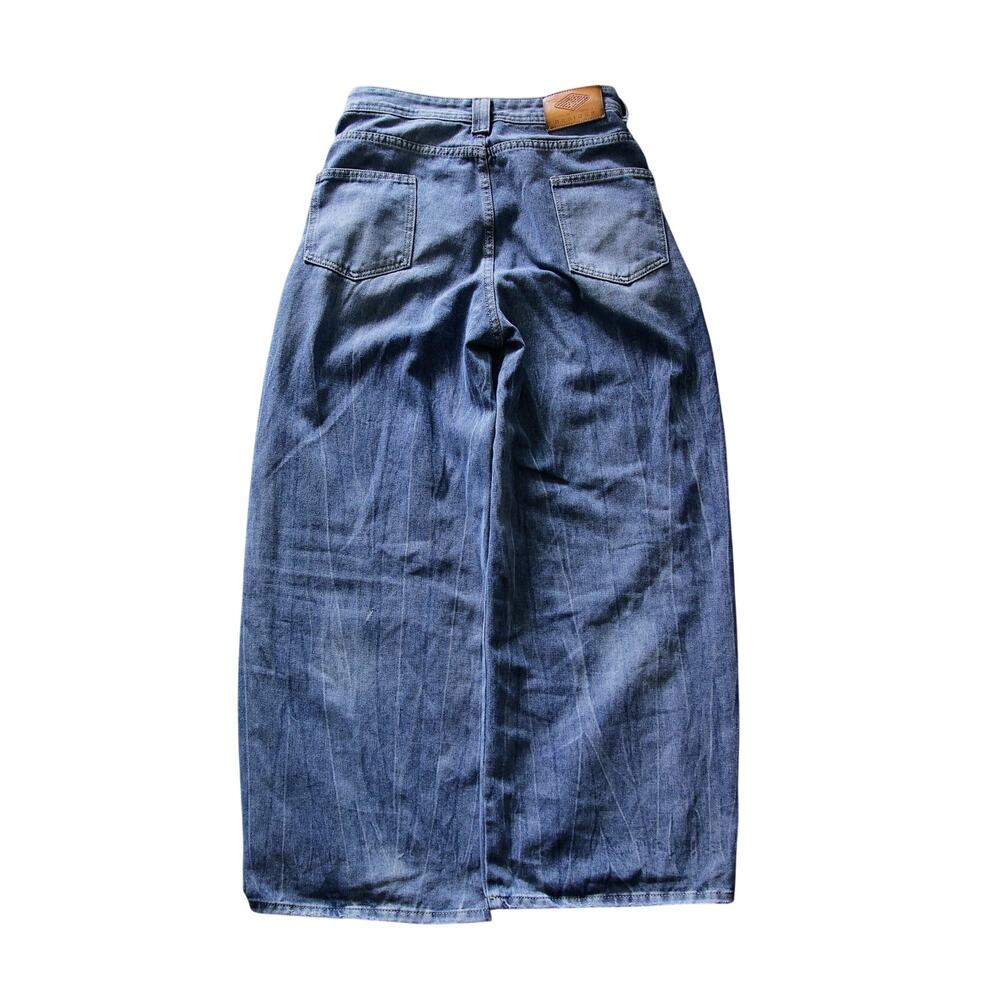 Baggy Y2K Retro Men's Wide-Leg workman Jeans size M - Picture 3 of 4